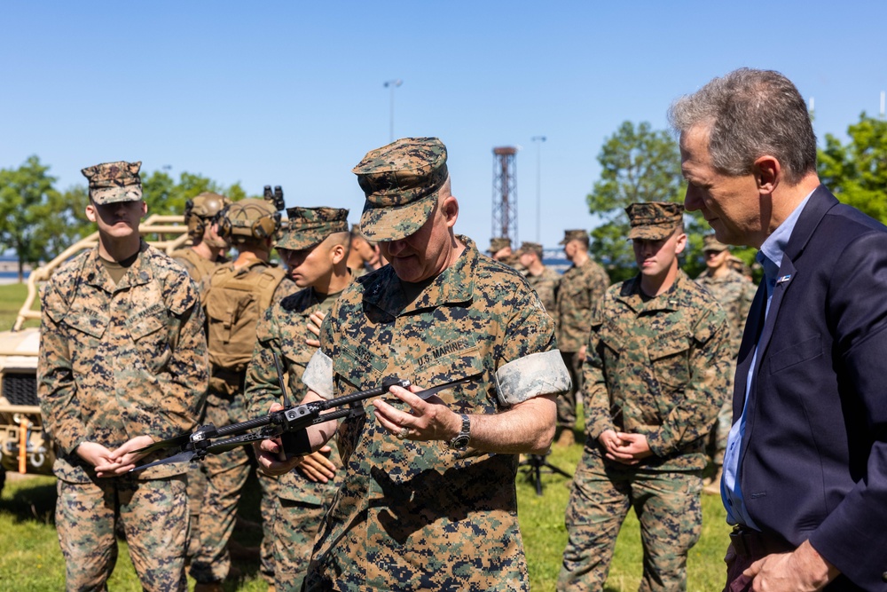 Maj. Gen. Robert B. Sofge Jr. visits Estonia