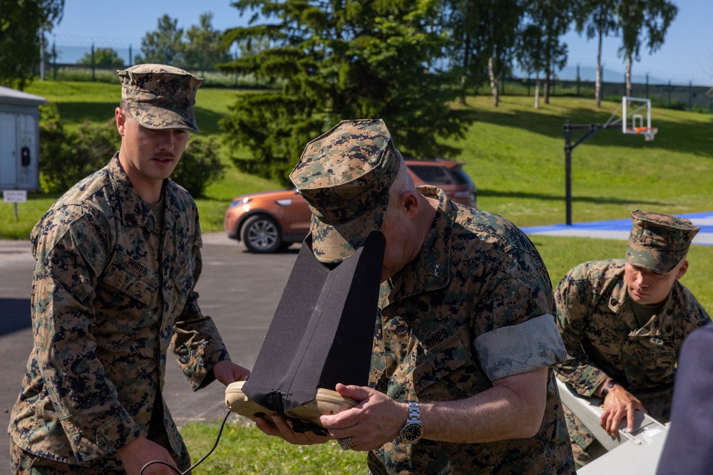 Maj. Gen. Robert B. Sofge Jr. visits Estonia