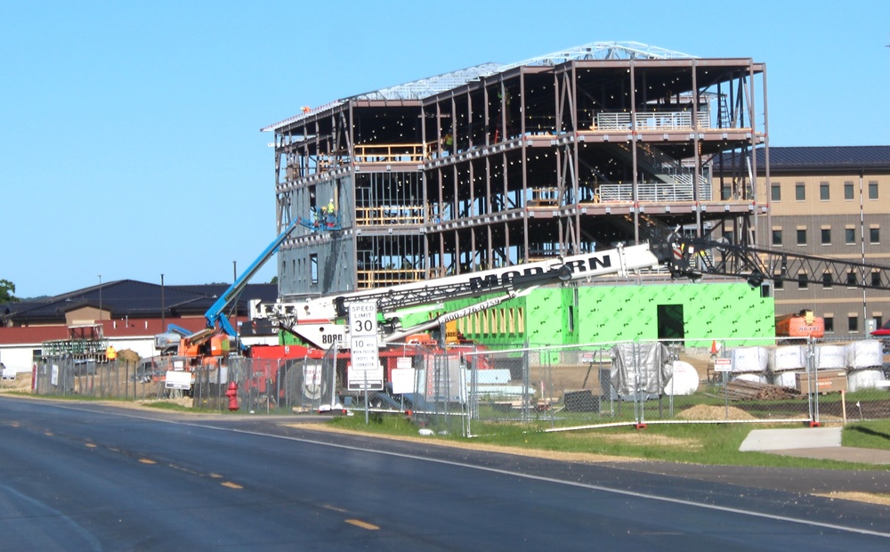 FY 2022-funded barracks project hits 25 percent completion mark at Fort McCoy as July 2024 construction ops continue at full steam