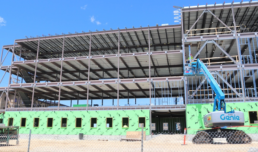 FY 2022-funded barracks project hits 25 percent completion mark at Fort McCoy as July 2024 construction ops continue at full steam