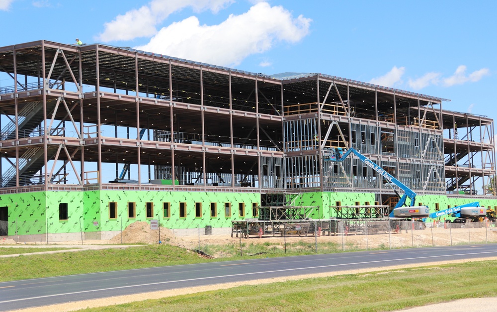 FY 2022-funded barracks project hits 25 percent completion mark at Fort McCoy as July 2024 construction ops continue at full steam