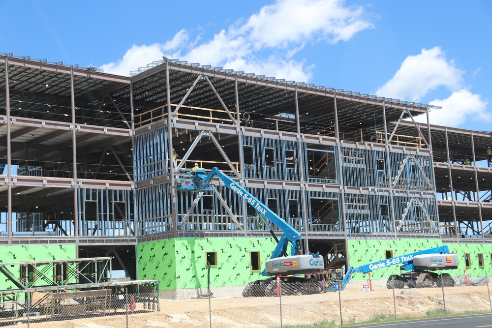 FY 2022-funded barracks project hits 25 percent completion mark at Fort McCoy as July 2024 construction ops continue at full steam