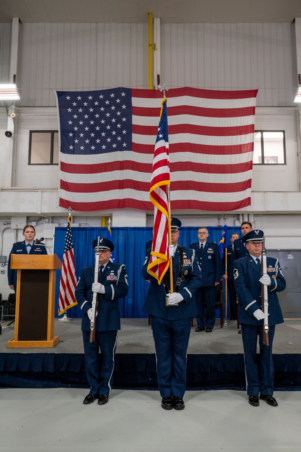 491st Attack Squadron Conducts Change of Command Ceremony