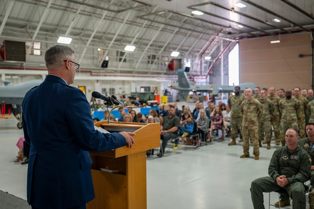 491st Attack Squadron Conducts Change of Command Ceremony