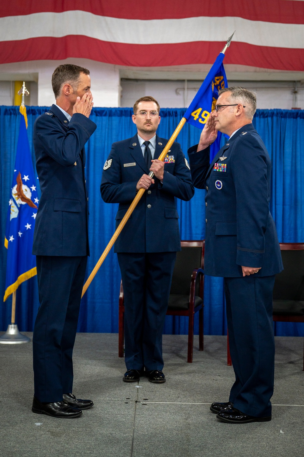 491st Attack Squadron Conducts Change of Command Ceremony