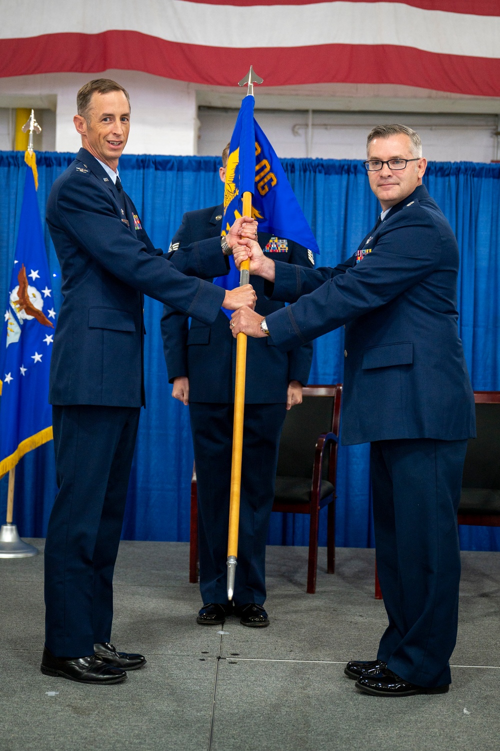 491st Attack Squadron Conducts Change of Command Ceremony