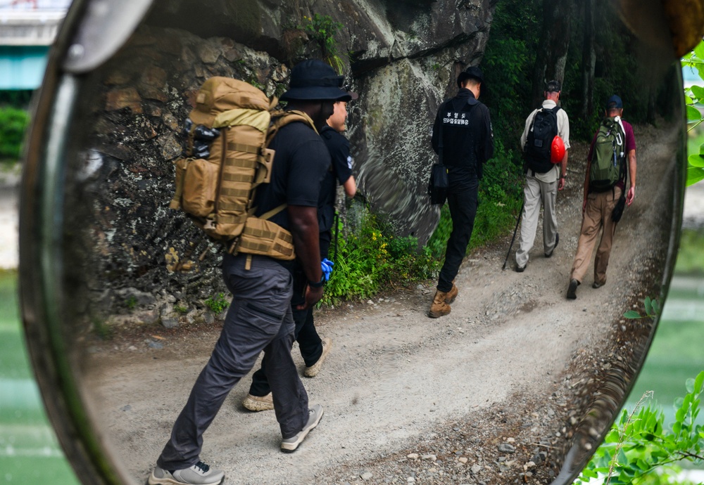DPAA conducts recovery operations in South Korea