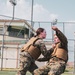 MARFORK Marines participate in a MCMAP MAI Course