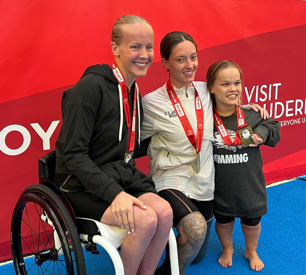 WCAP Soldier-Athlete SFC Elizabeth Marks qualifies for Paralympics in swimming