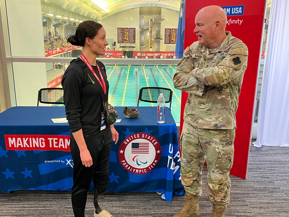 WCAP Soldier-Athlete SFC Elizabeth Marks qualifies for Paralympics in swimming