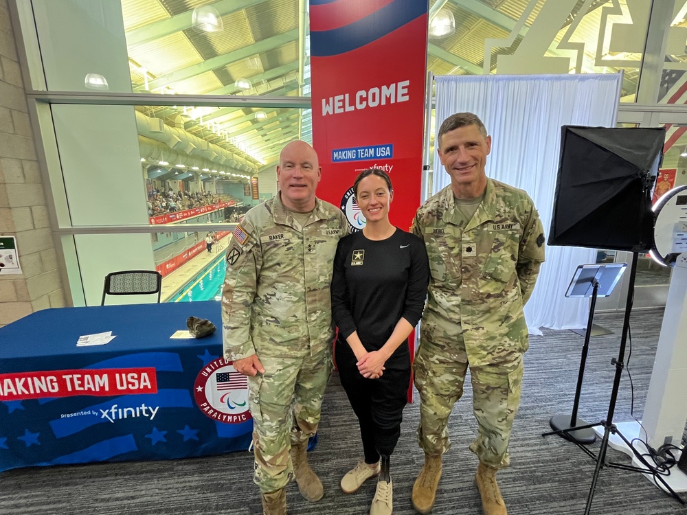 WCAP Soldier-Athlete SFC Elizabeth Marks qualifies for Paralympics in swimming