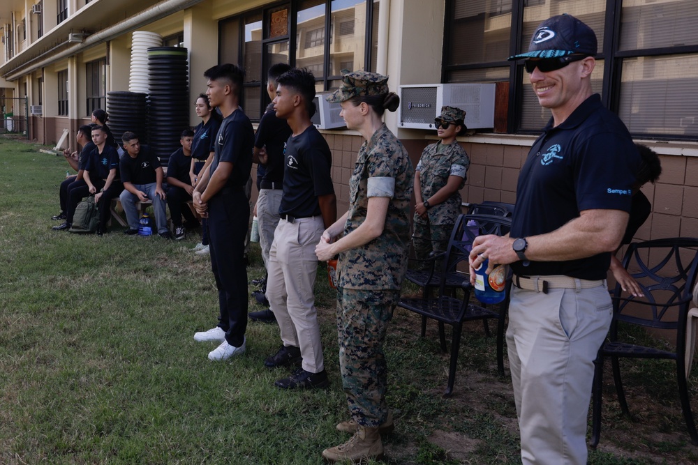 Cadets and Canines: SNCOA Hawaii conducts a three-day Leadership Symposium for Junior ROTC