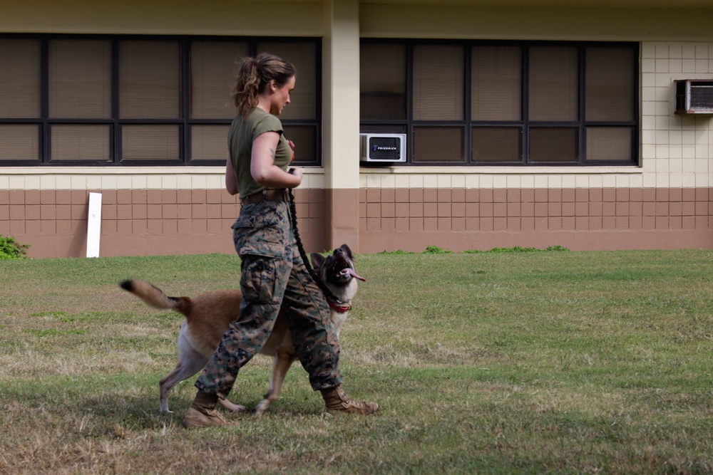 Cadets and Canines: SNCOA Hawaii conducts a three-day Leadership Symposium for Junior ROTC