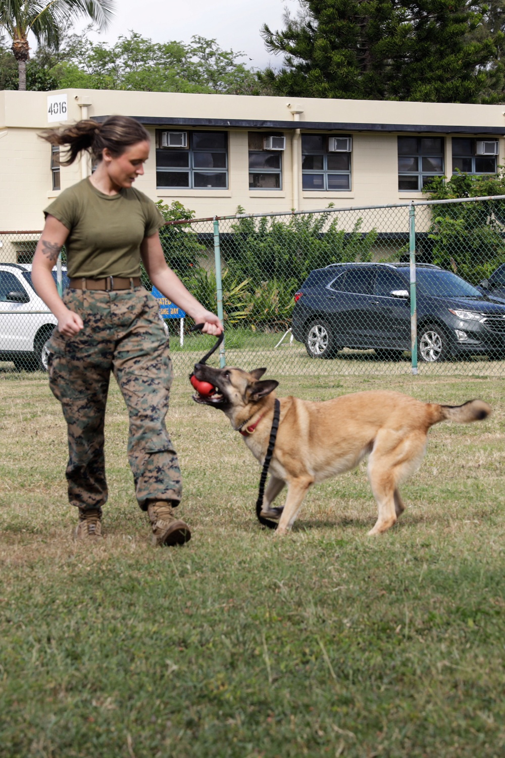 Cadets and Canines: SNCOA Hawaii conducts a three-day Leadership Symposium for Junior ROTC