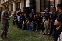 Cadets and Canines: SNCOA Hawaii conducts a three-day Leadership Symposium for Junior ROTC [Image 16 of 17]