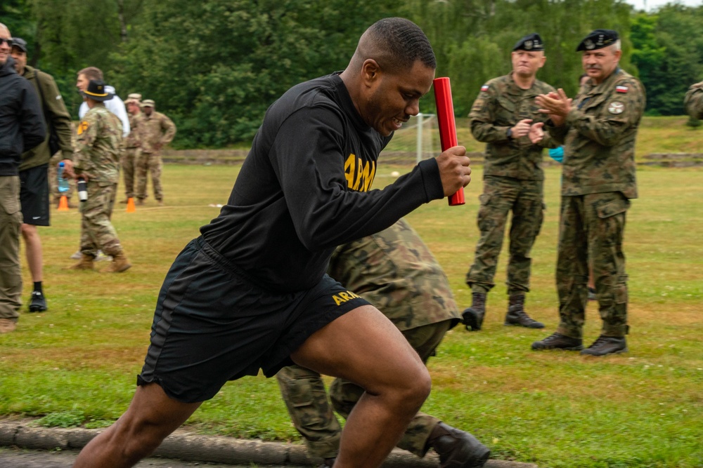 1st Cavalry Division Celebrates 4th of July with Polish Allies