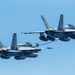 USS Ronald Reagan (CVN 76) conducts air combat-skills practice