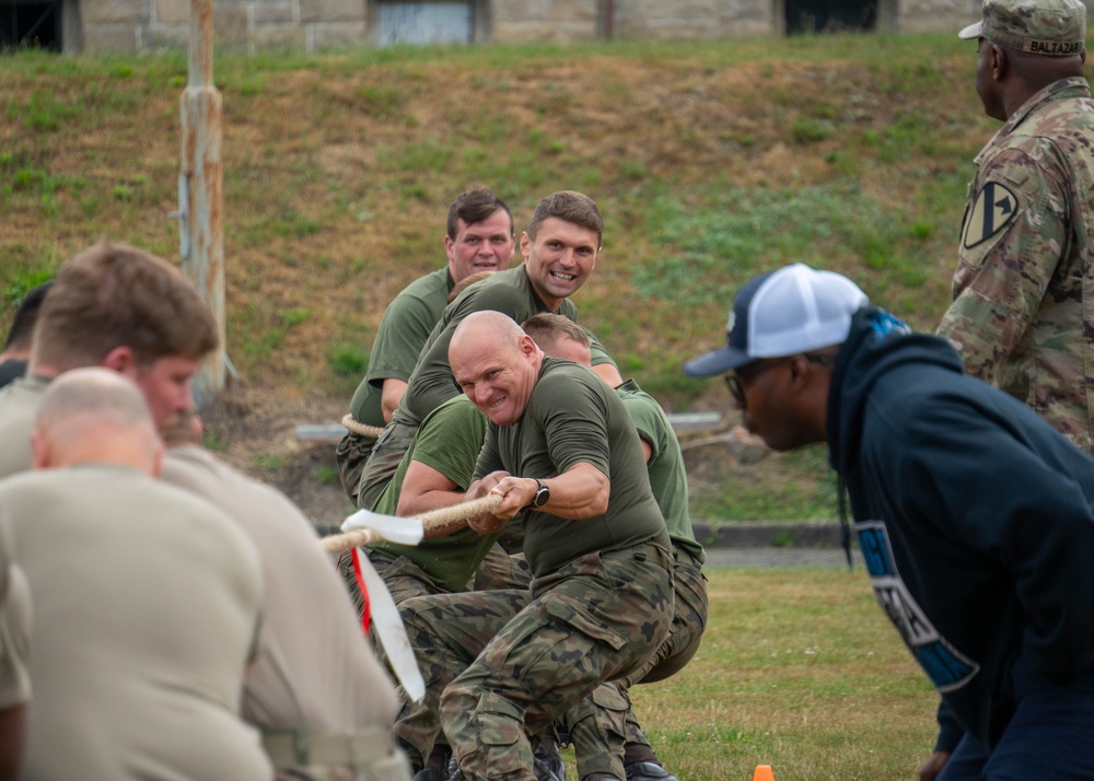 1st Cavalry Division Celebrates 4th of July with Polish Allies