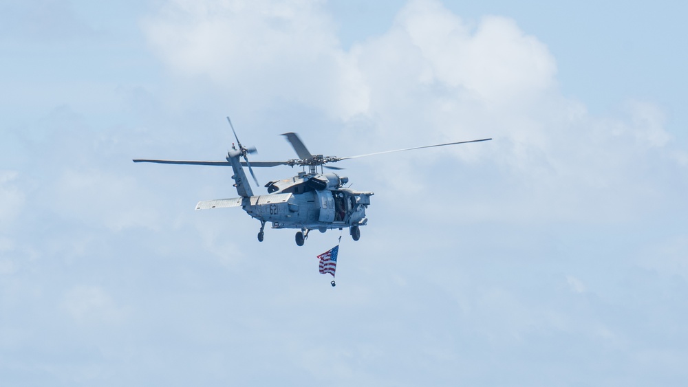 USS Ronald Reagan (CVN 76) conducts air combat-skills practice