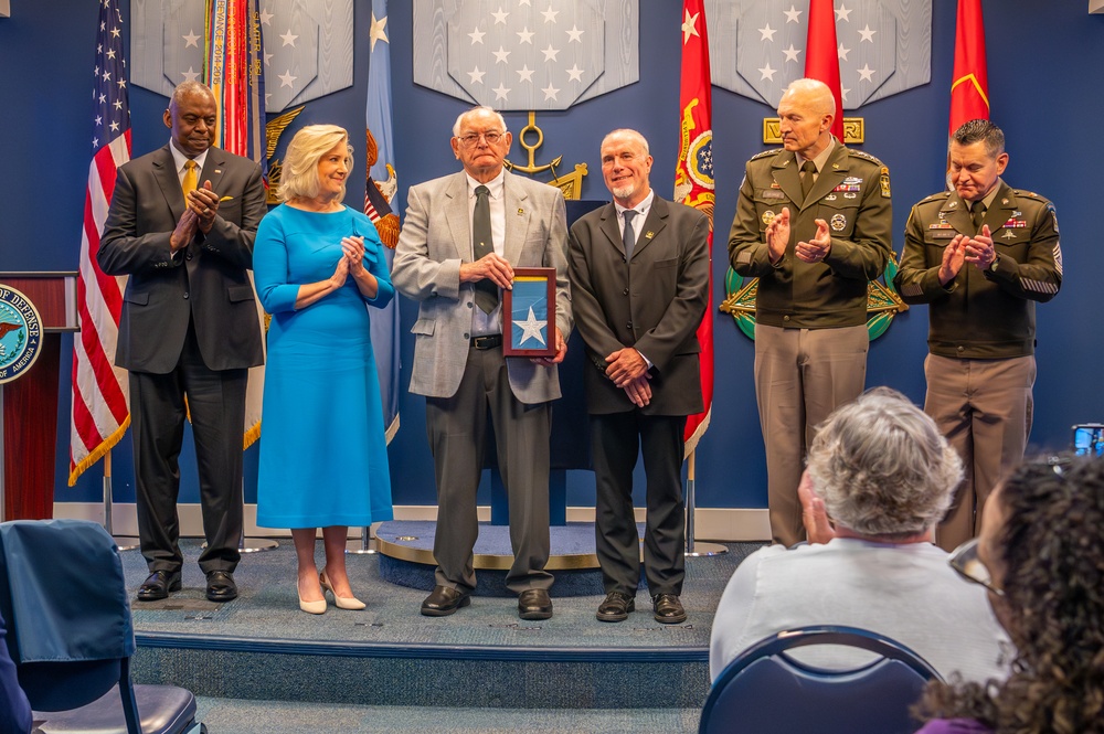 Hall of Heroes Induction Ceremony for Army Pvt. Wilson and Pvt. Shadrach