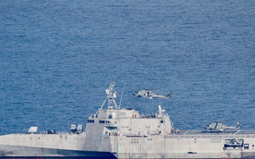 U.S., Italian Navies Conduct Bilateral Operations in South China Sea