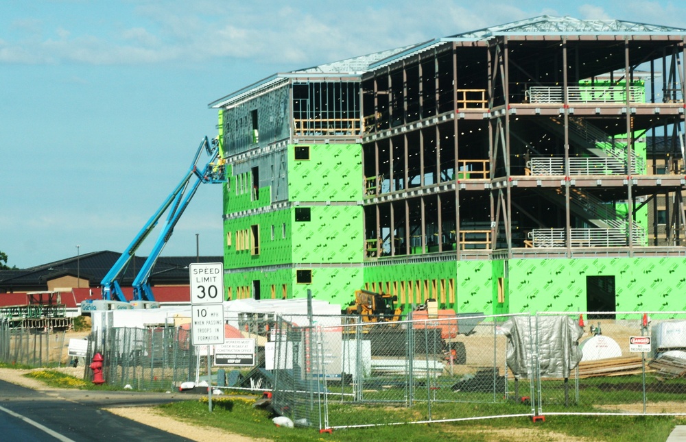 FY 2022-funded barracks project hits 25 percent completion mark at Fort McCoy as July 2024 construction ops continue at full steam