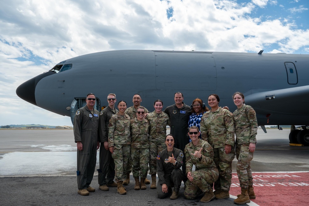 Team Fairchild Honors Col. Dycus and CMSgt. Arcuri's Final Flight