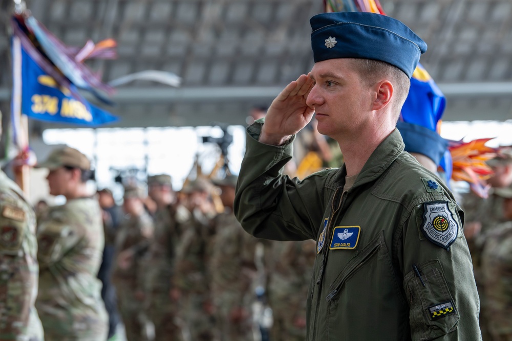 374th Airlift Wing Change of Command