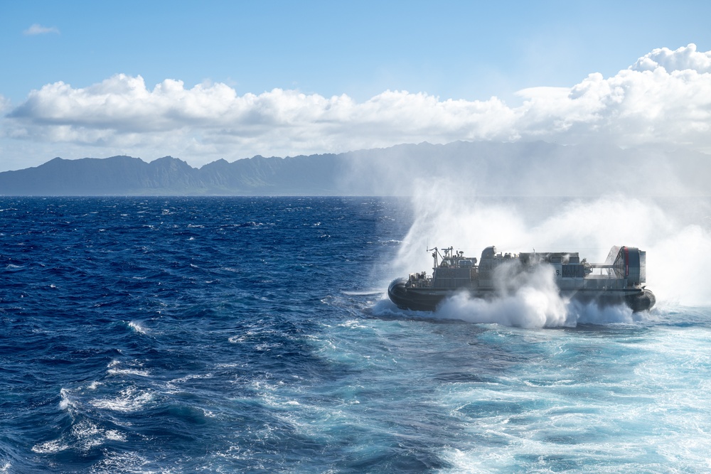 LCAC Transits Pacific Ocean During RIMPAC 2024