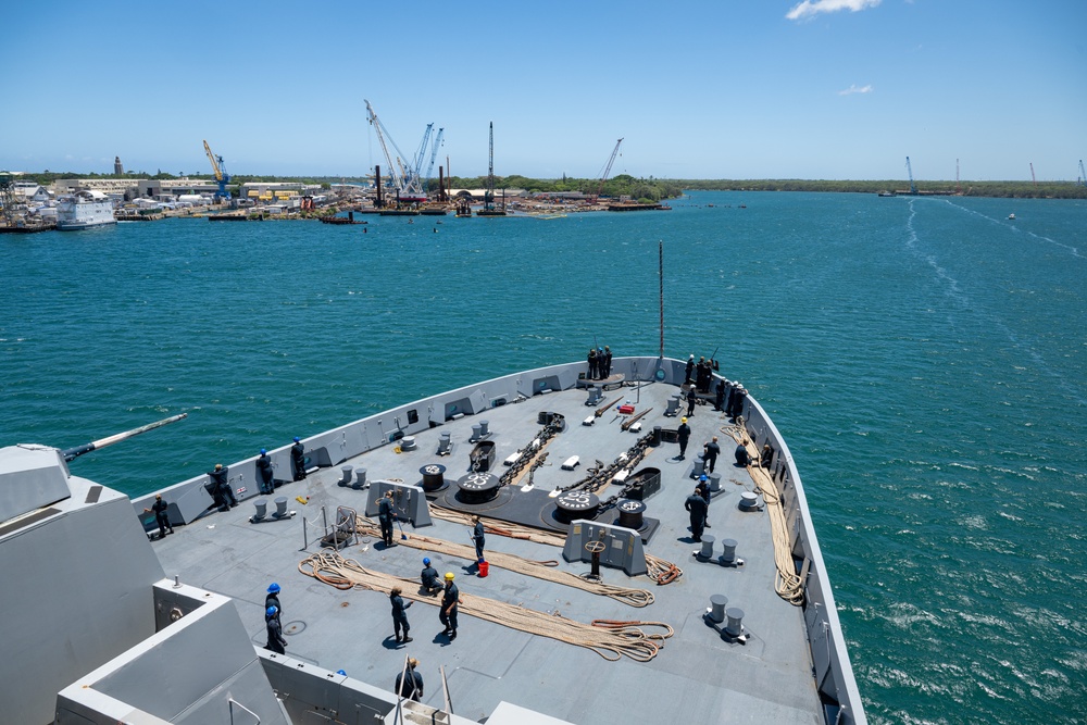 RIMPAC 2024: USS Somerset departs Pearl Harbor, begins Force Integration phase