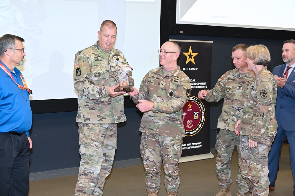 Medical Capability Development Integration Directorate presented with Army Medicine Wolf Pack Award