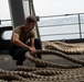 Abraham Lincoln Sailors fake down lines