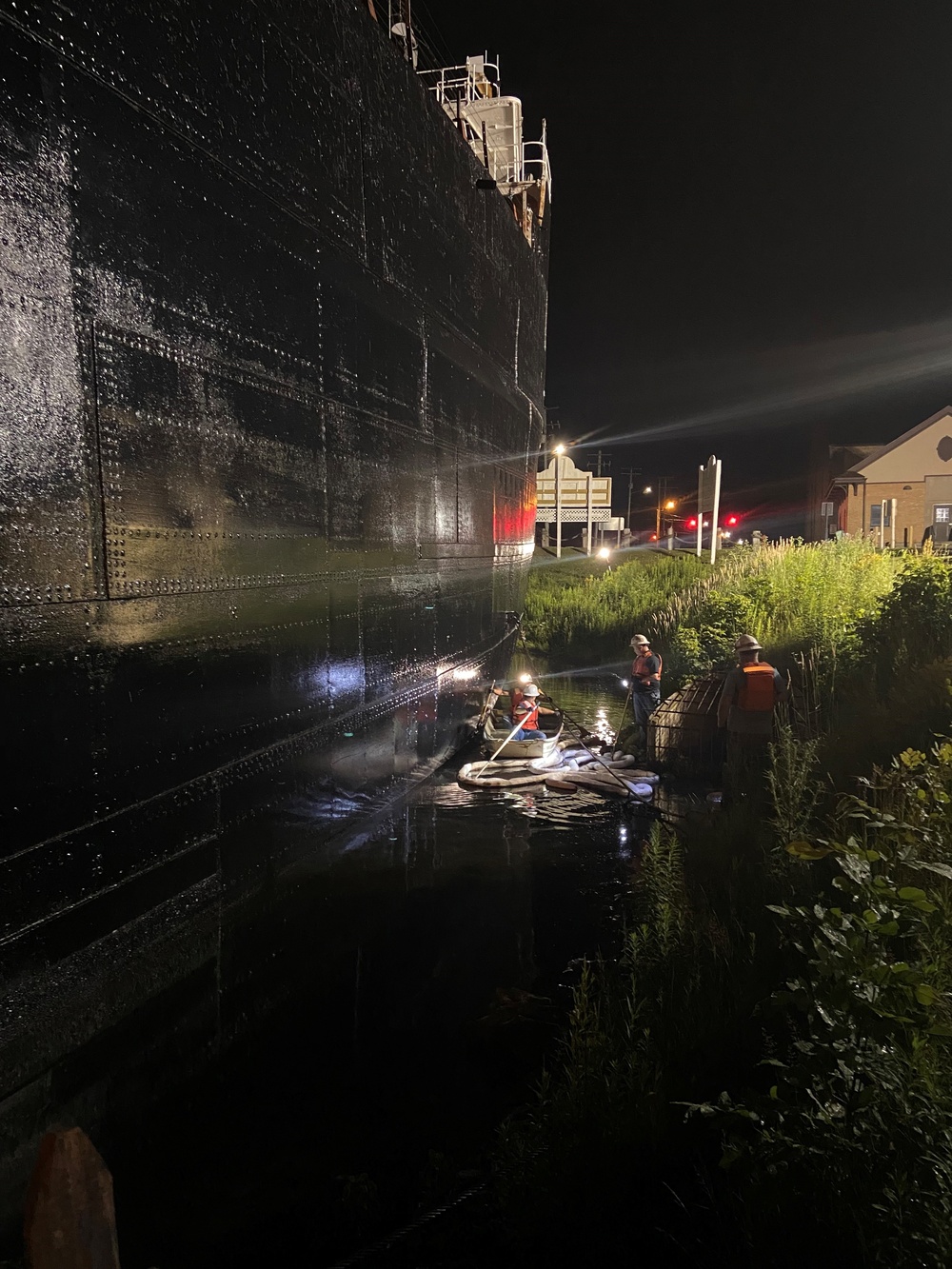 Coast Guard collaborates with local partners on pollution response in the St. Marys River