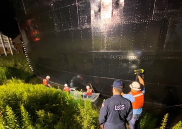 Coast Guard collaborates with local partners on pollution response in the St. Marys River