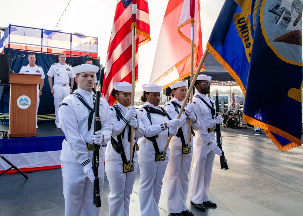 7th Fleet, Blue Ridge Team Host Reception in Singapore