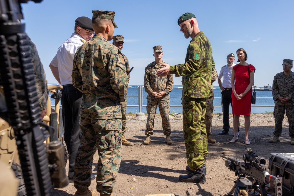 Marines with MRC Demonstrate Capabilities to Distinguished Visitors
