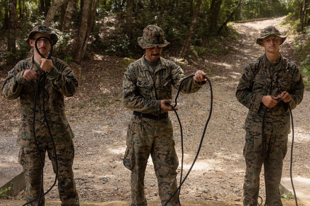 12th MLR Marines Increase Their Lethality in Harsh Jungle Environments during a Basic Jungle Skills Course