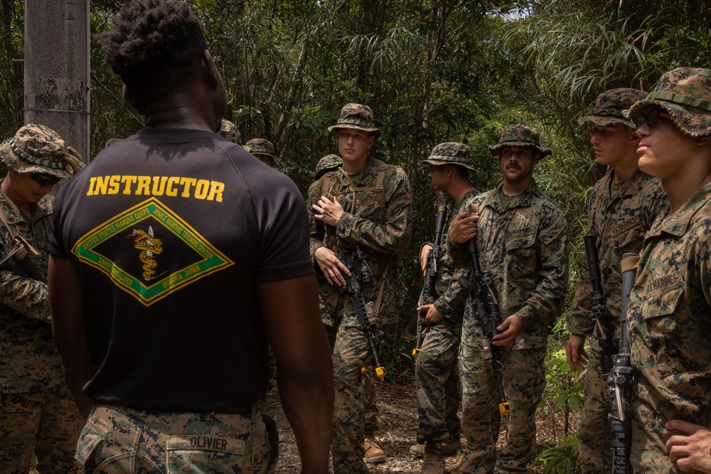 12th MLR Marines Increase Their Lethality in Harsh Jungle Environments during a Basic Jungle Skills Course