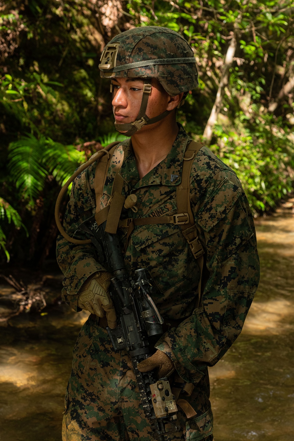 12th MLR Marines Take on the E-Course at JWTC