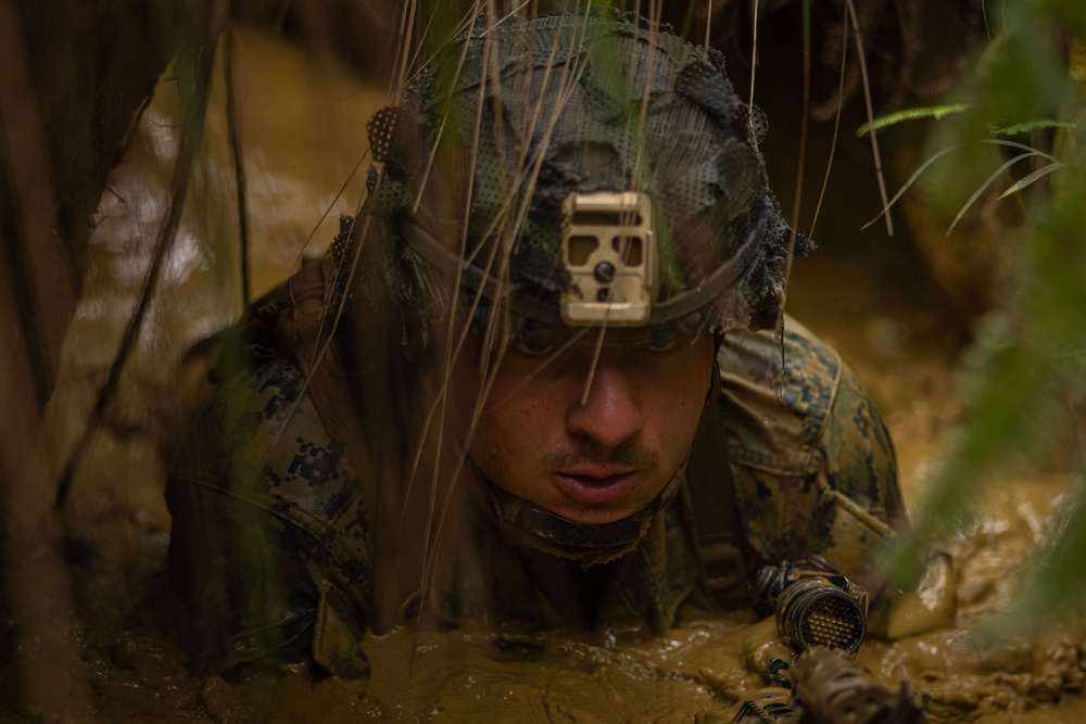 12th MLR Marines Take on the E-Course at JWTC