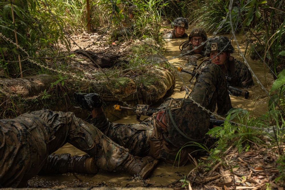 12th MLR Marines Take on the E-Course at JWTC