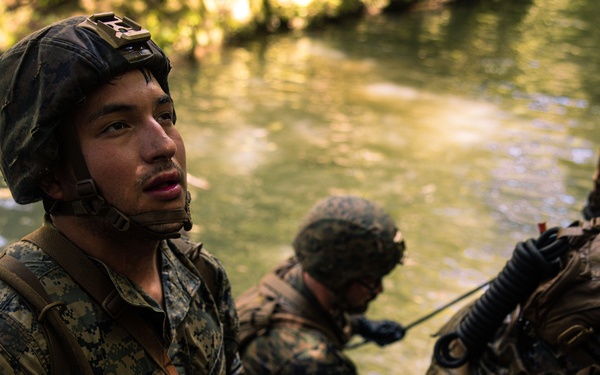 12th MLR Marines Take on the E-Course at JWTC