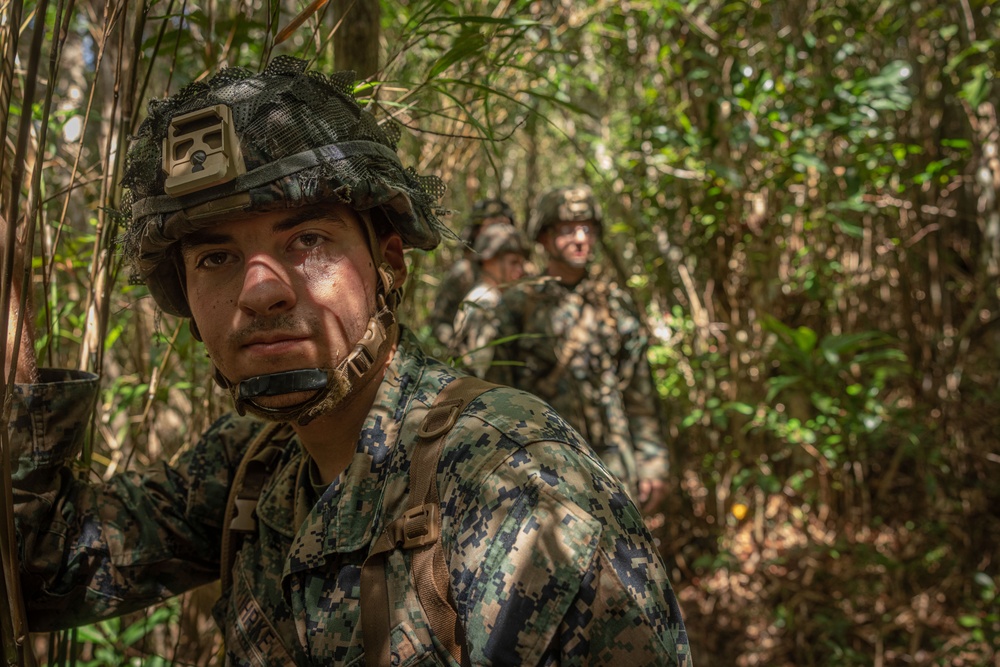 12th MLR Marines Take on the E-Course at JWTC