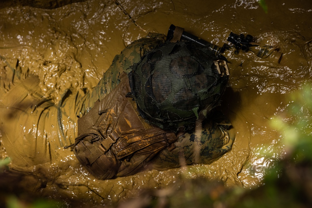 12th MLR Marines Take on the E-Course at JWTC