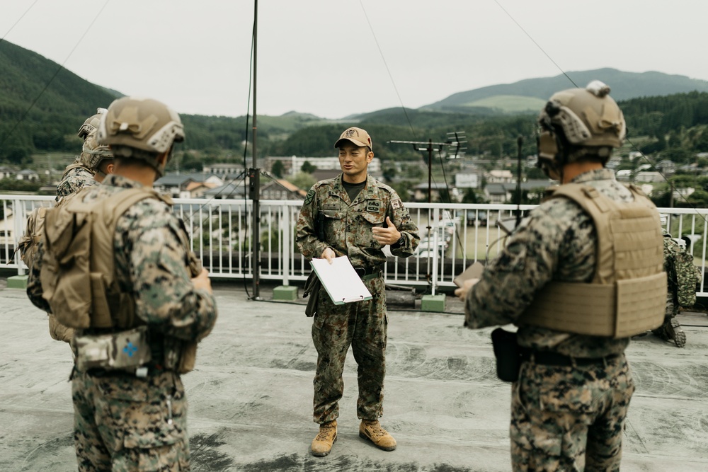 5th ANGLICO and JGSDF | Integrated Firepower Assembly Drill Evaluation