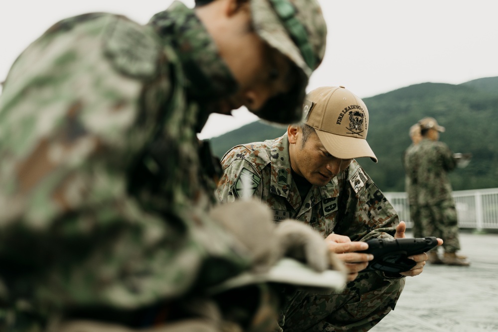 5th ANGLICO and JGSDF | Integrated Firepower Assembly Drill Evaluation