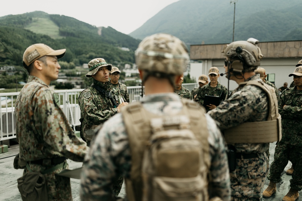 5th ANGLICO and JGSDF | Integrated Firepower Assembly Drill Evaluation