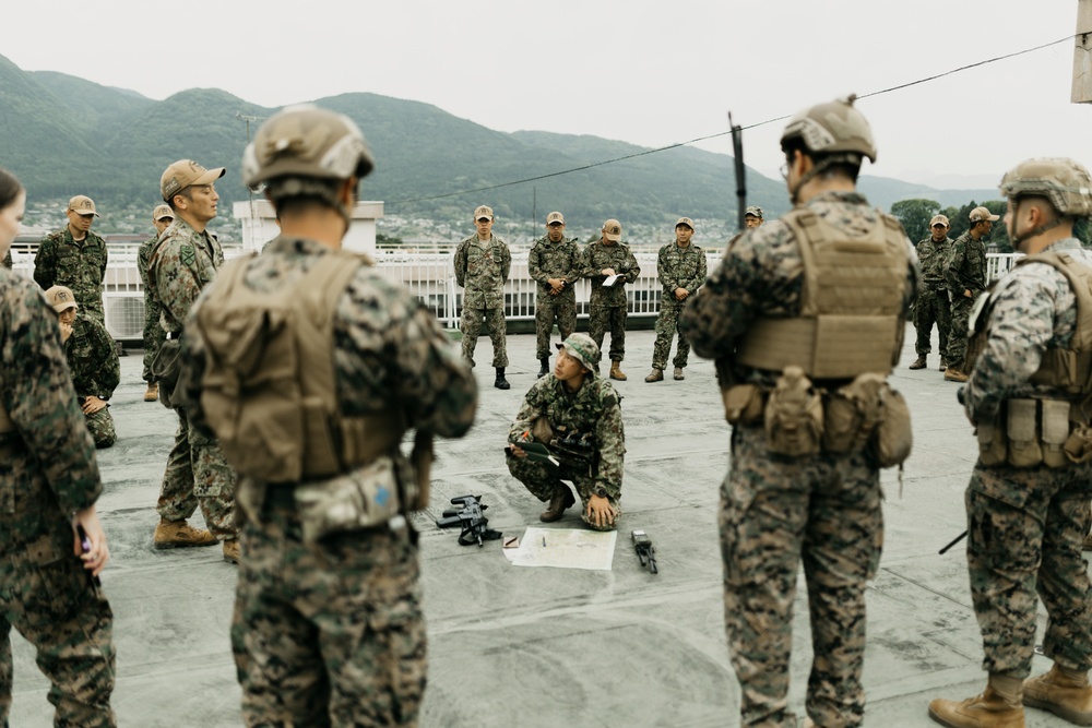 5th ANGLICO and JGSDF | Integrated Firepower Assembly Drill Evaluation