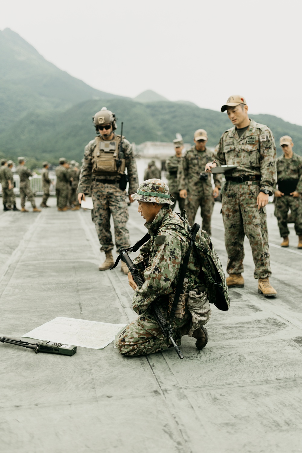 5th ANGLICO and JGSDF | Integrated Firepower Assembly Drill Evaluation