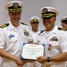 USS Ralph Johnson Conducts Change of Command